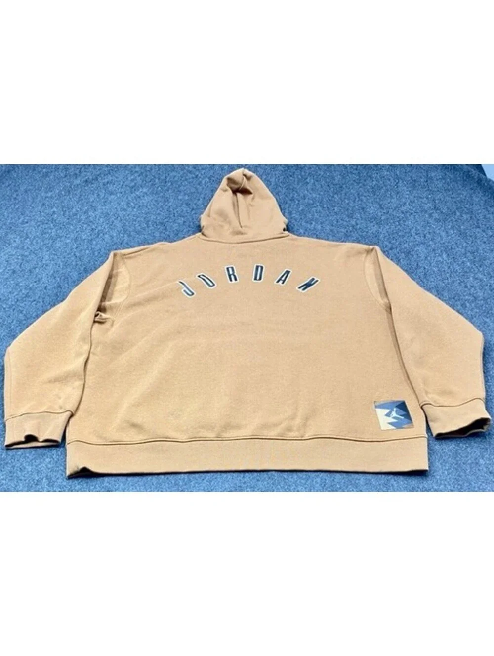 NEW Nike Jordan Jumpman 23 Logo Men’s 2XL Pullover Fleece Hoodie Brown 10311